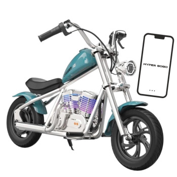 Hyper Gogo Cruiser 12 Plus Motocykl elektryczny z aplikacją - niebieski 