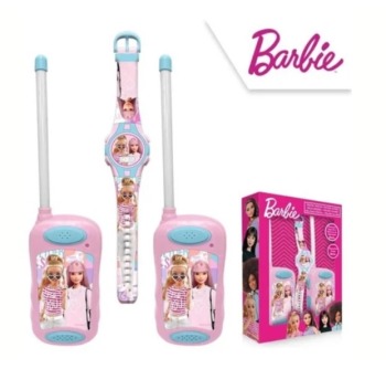 Walkie talkie z zegarkiem cyfrowym - Barbie 