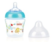 NUBY 180ML PRINTED BOTTLE WITH SLOW FLOW 8