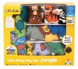Mata edukacyjna z zabawkami - Dżungla 11