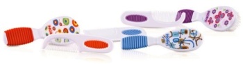 COMB AND BRUSH WITH SOFT HANDLE 1