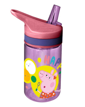 WATER BOTTLE TRITAN 400 ML PEPPA PIG 