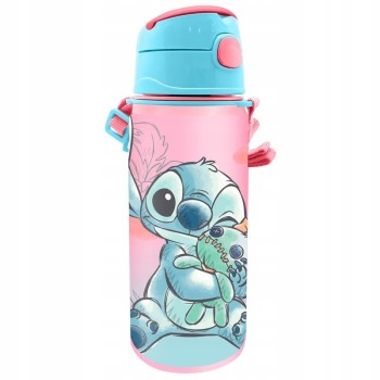 Bidon aluminiowy 600ml - Pastelowy | Lilo & Stitch 
