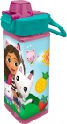 Bidon kwadratowy z ustnikiem | Koci Domek Gabi - 500ml