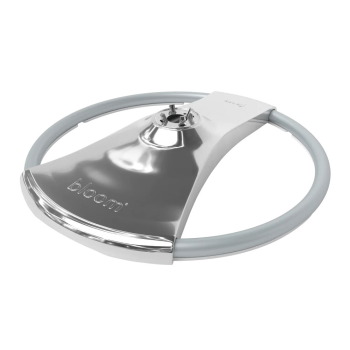 FRESCO CHROME CIRCULAR BASE SILVER 