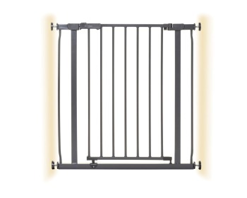 Bramka bezpieczeństwa dla dzieci AVA Gate (W: 75-81 cm x H: 76) - szara 