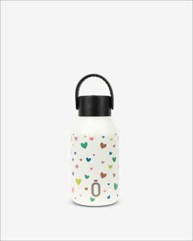 Butelka termiczna Runbott Mii 350 ml - kremowa konfetti 