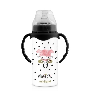 Butelka termiczna ze stali nierdzewnej ze smoczkiem 240ml Magical 