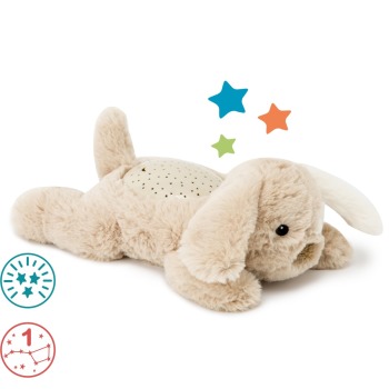 Cloud b® Dream Buddies Patch the Puppy™ - Lampka nocna z projekcją świetlną - Piesek 