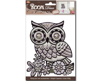 WALL DECORATION HOOK OWL 