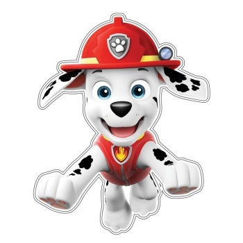 WALL DECORATION PAW PATROL MARSHAL 