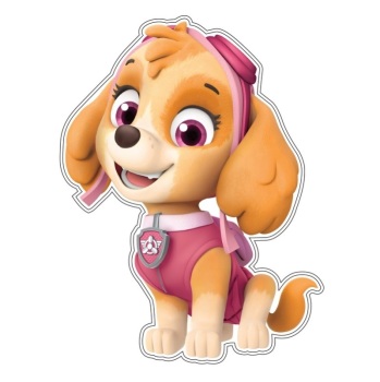 WALL DECORATION PAW PATROL SKYE 