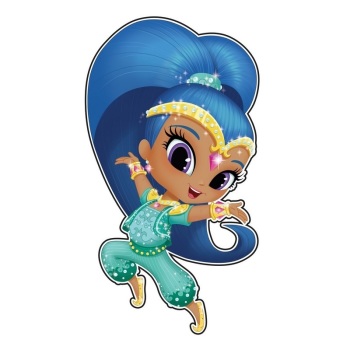 Dekoracja ścienna Shimmer&Shine - Shine mała 