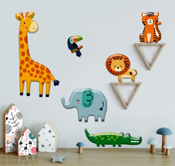 3D ROOM DECORATION SAFARI 