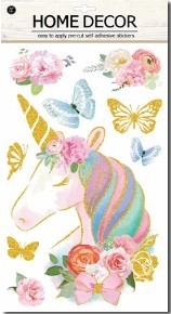 WALL STICKER UNICORN 