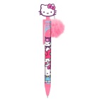 Długopis z zawieszką pompon | Hello Kitty