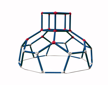 Drabinka dla dzieci Dome Climber - niebieska 
