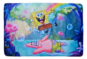 Dywan dla dzieci ultra miękki 100x150 SpongeBob Kanciastoporty 