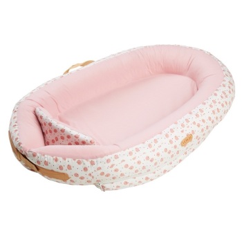 VOKSI BABY NEST PREMIUM LIGHT PINK 