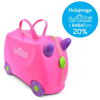 Jeżdżąca walizeczka Trunki - Trixi 