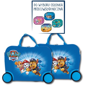 PAW PATROL SUITCASE BLUE RIDE ON 