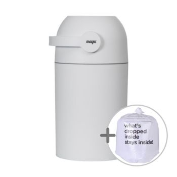 DIAPER PAIL MAJESTIC WHITE 