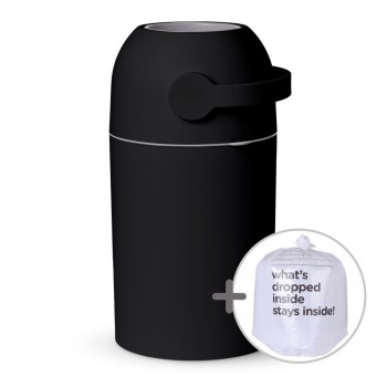 DIAPER PAIL MAJESTIC BLACK 