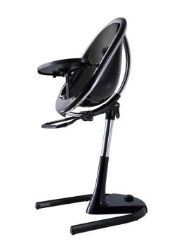 Krzesełko Mima Moon 2G + podnóżek - Czarny 