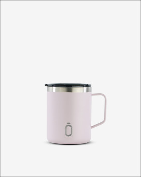 Kubek termiczny Runbott Mug 400 ml - pudrowy róż 