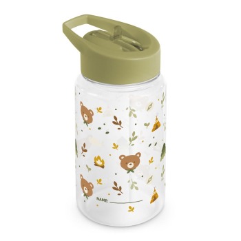 Kubek ze słomką 450ml  - Niedźwiadki 