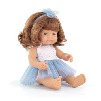 Lalka w ubranku dziewczynka Europejka z rudymi włosami 38 cm - My Friends & Me 