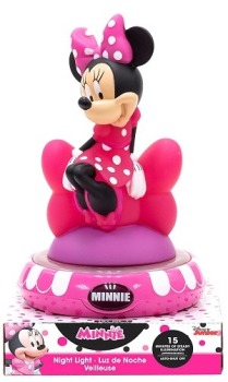 Lampka nocna 3D - Myszka Minnie 