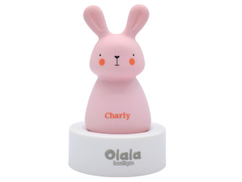 SOLO RABBIT LED NIGHT INDUCTION - PINK 