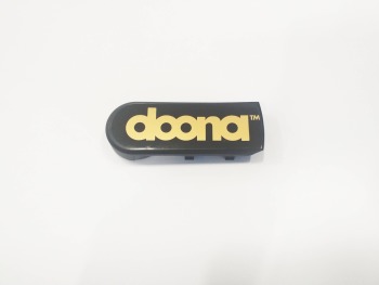 Logo do tylnego kółka rowerka Doona LIKI Gold 