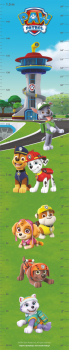 ROOM DECORATION MEASURING CHART PAW PATR 