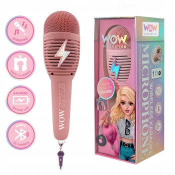 Mikrofon Karaoke Bluetooth zawieszki USB | WOW Generation 