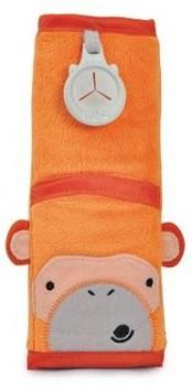 SNOOZIHEDZ SEATBELT PAD MONKEY MYLO 