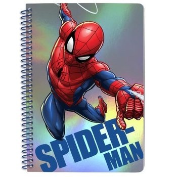 Notatnik z metalizowaną okładką - Spiderman  