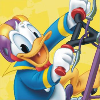 Obraz na płótnie 23x23 Mickey 