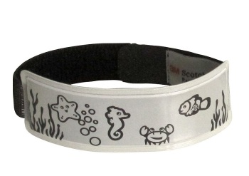 CHILDRENS REFLECTIVE ARMBAND OCEAN REEF 