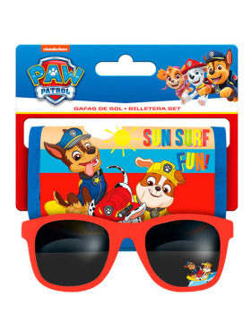 Okulary przeciwsłoneczne z portfelikiem - Psi Patrol 