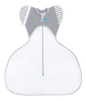 Otulacz SWADDLE UP 50/50 do użycia z ortezą stawu biodrowego - szary M 