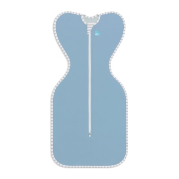 LOVE TO DREAM SWADDLE UP DUSTY BLUE L 