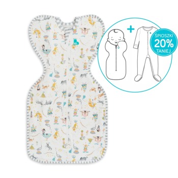 SWADDLE UP LE ORIGINAL CIRCUS WHITE M 