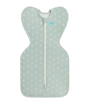 Otulacz Swaddle UP - rozmiar M - oliwkowy księżyce - ETAP 1 - TOG 1 