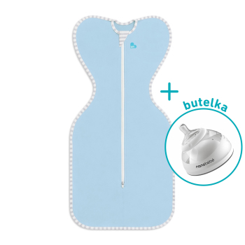 Otulacz Swaddle UP - rozmiar S - niebieski - ETAP 1 Lite 