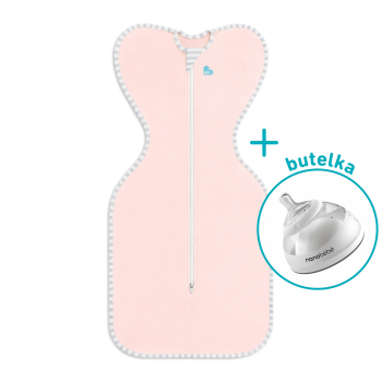 Otulacz Swaddle UP - rozmiar S - różowy - ETAP 1 Lite 