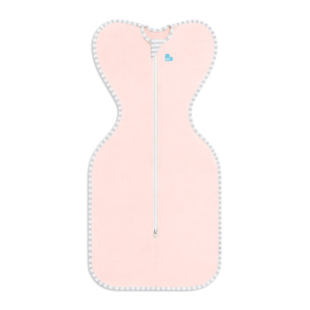 Otulacz Swaddle UP - rozmiar XS- dusty pink - ETAP1 - 1.0 TOG Original 