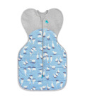 Otulacz Swaddle UP - rozmiar XS - niebieski, gęsi - ETAP 1 Warm