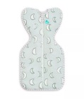 Otulacz Swaddle UP - rozmiar XS - oliwkowy, księżyc - ETAP 1 Original